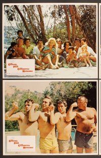 3p335 HUSBANDS 8 LCs '70 directed by John Cassavetes, Ben Gazzara, Peter Falk & John Cassavetes!
