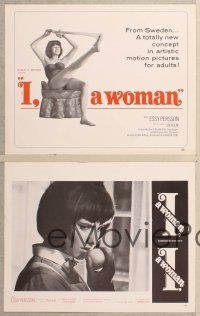 3p888 I A WOMAN 4 LCs '66 Mac Ahlberg's Jag - en kvinna, Radley Metzger, Essy Persson sex classic!