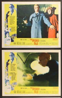 3p788 IPCRESS FILE 6 LCs '65 Michael Caine as Harry Palmer in the spy story of the century!