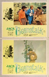 3p354 JACK & THE BEANSTALK 8 LCs '70 Barry Mahon family fantasy, Mitch Poulos!