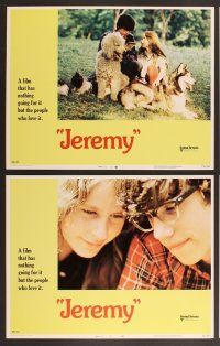 3p357 JEREMY 8 LCs '73 Robby Benson, Glynnis O'Connor, the first time you fall in love!