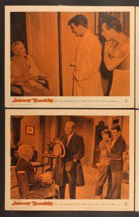 3p364 JOHNNY TROUBLE 8 LCs '57 Ethel Barrymore, Cecil Kellaway, Carolyn Jones!