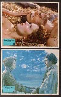 3p378 LADY CHATTERLEY'S LOVER 8 int'l LCs '81 D.H. Lawrence, sexy Sylvia Kristel!