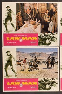 3p389 LAWMAN 8 LCs '71 Burt Lancaster, Robert Ryan, Lee J. Cobb, directed by Michael Winner!