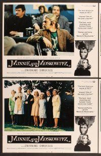 3p445 MINNIE & MOSKOWITZ 8 LCs '72 directed by John Cassavetes, Gena Rowlands, Seymour Cassel