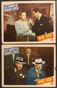 3p830 MR HEX 5 LCs '46 Leo Gorcey, Huntz Hall, Bowery Boys + great wacky boxing image!