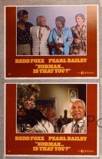 3p795 NORMAN IS THAT YOU 6 LCs '76 Redd Foxx, Pearl Bailey, Dennis Dugan!