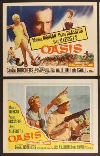 3p488 OASIS 8 LCs '56 directed by Yves Allegret, Michele Morgan, Pierre Brasseur!