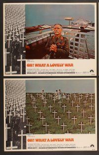 3p494 OH WHAT A LOVELY WAR 8 LCs '69 Richard Attenborough's wacky World War II musical!