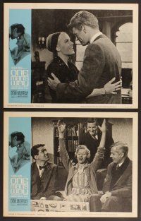 3p498 ONE MAN'S WAY 8 LCs '64 Don Murray stars in bio of positive thinker Norman Vincent Peale!