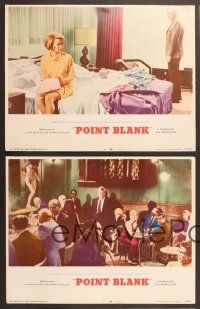 3p835 POINT BLANK 5 LCs '67 cool images of Lee Marvin, Angie Dickinson, John Boorman film noir!