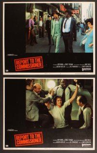 3p546 REPORT TO THE COMMISSIONER 8 LCs '75 Michael Moriarty, Yaphet Kotto, Susan Blakely!