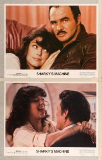 3p574 SHARKY'S MACHINE 8 LCs '81 Burt Reynolds, Vittorio Gassman, Charles Durning!