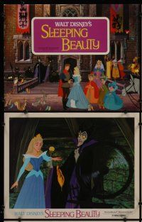 3p590 SLEEPING BEAUTY 8 LCs R79 Walt Disney cartoon fairy tale fantasy classic!
