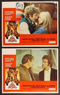 3p592 SMALL TOWN IN TEXAS 8 LCs '76 Timothy Bottoms, Susan George, Bo Hopkins!
