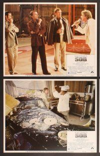 3p559 S.O.B. 8 LCs '81 Blake Edwards, Julie Andrews, William Holden, Robert Vaughn!