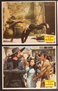 3p612 STRANGER & THE GUNFIGHTER 8 LCs '76 Lee Van Cleef & Lo Lieh take out the trash!