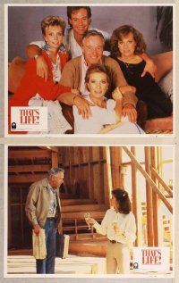 3p644 THAT'S LIFE 8 LCs '86 Jack Lemmon, Julie Andrews, Sally Kellerman!