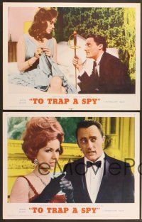 3p911 TO TRAP A SPY 4 LCs '66 Robert Vaughn, David McCallum, The Man from UNCLE!