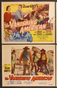 3p702 VANISHING AMERICAN 8 LCs '55 from Zane Grey novel, Scott Brady, Audrey Totter!