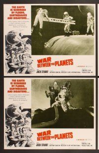 3p716 WAR BETWEEN THE PLANETS 8 LCs '71 the Earth is scourged by floods, earthquakes & disasters!