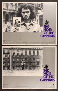 3p745 YEAR OF THE CANNIBALS 8 LCs '71 Cavani's I Cannibali, Britt Ekland, Pierre Clementi!