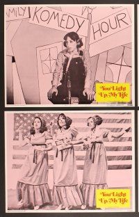 3p748 YOU LIGHT UP MY LIFE 8 LCs '77 Didi Conn, Joseph Brooks directed, reach for a dream!