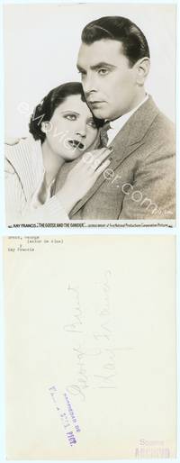 3r195 GOOSE & THE GANDER 7.25x9.5 still '35 close up of pensive Kay Francis hugging George Brent!
