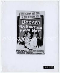 3r446 TO HAVE & HAVE NOT 8x10 still R56 Humphrey Bogart, Lauren Bacall, image from R56 1sheet!