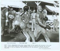 3r121 COOL HAND LUKE story-in-pictures 8x9.5 still #2 '67 Paul Newman boxing with George Kennedy!