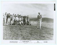 3r163 FOLLOW THE SUN 8x10 still '51 Glenn Ford as golfer Ben Hogan about to hit a wood shot!