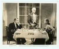 3r165 FOOLS FOR SCANDAL 8x10 still '38 dinner scene of Carole Lombard, Bellamy & Fernand Gravet!