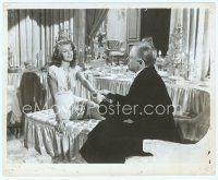 3r178 GILDA 8x10 still '46 George MacReady in sexiest Rita Hayworth's dressing room!