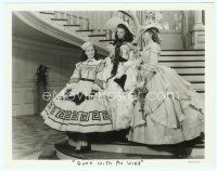 3r192 GONE WITH THE WIND 8x10 still '39 Vivien Leigh withi her hand on Ann Rutherford's shoulder!