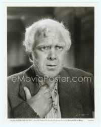 3r191 GONE WITH THE WIND 8x10 still '39 close portrait of Thomas Mitchell as Gerald O'Hara!
