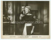 3r219 HOUSE ON HAUNTED HILL 7.75x10 still '59 Vincent Price stands behind Carol Ohmart!