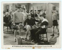 3r230 IRISH IN US 8x10 still '35 Jenkins watches boxer James Cagney about to throw sponge in gym!