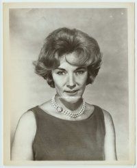 3r241 JEANNE COOPER 8x10 still '63 great close portrait wearing pearl necklace from The Black Zoo!
