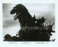 3r252 KING KONG VS. GODZILLA 8x10 still '63 best super close up of rubbery monster Godzilla!