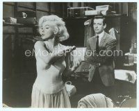 3r263 LET'S MAKE LOVE 7.25x9.25 still '60 Yves Montand watches sexiest Marilyn Monroe!