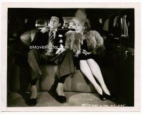 3r288 MR. SMITH GOES TO WASHINGTON 8x10 still '39 James Stewart uncomfortable in back of limo!