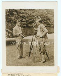 3r331 PATHE NEWS 8x10 still '19 Prince of Wales interviewed by Pathe cameraman Harry Harde!