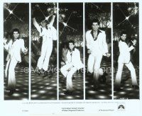 3r368 SATURDAY NIGHT FEVER 8x9.75 still '77 best montage of 5 images of disco dancer John Travolta!