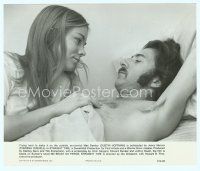 3r413 STRAIGHT TIME 8x9.5 still '78 close up of Dustin Hoffman & Theresa Russell in bed!