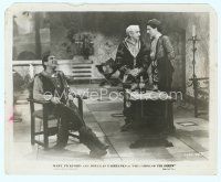 3r424 TAMING OF THE SHREW 8x10 still '29 Douglas Fairbanks laughs at two men standing by table!