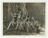 3r427 TEN COMMANDMENTS 8x10 still '23 Cecil B. DeMille epic, musicians playing for the Pharaoh!