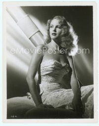 3s040 BARBARA BRITTON 8x10 still '40s seated portrait of the sexy actress!
