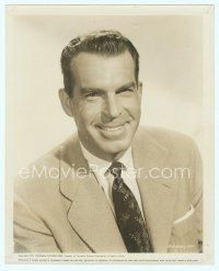3s150 FRED MACMURRAY 8x10 still '53 great close up smiling portrait wearing suit and tie!