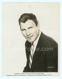 3s210 JACK PALANCE 8x10 still '56 waist-high portrait of the tough guy actor in suit and tie!