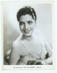 3s302 KAY FRANCIS TV 8x10 still '60s sexy smiling portrait from For the Defense!